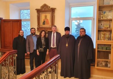 Συνάντηση Προέδρου της ΑΕΑΑ με Πρύτανη της Θεολογικής Ακαδημίας του Κιέβου